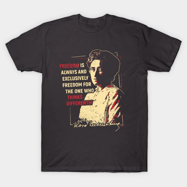 Rosa Luxemburg T-Shirt by dan89